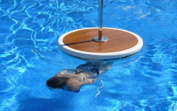 Topless pool party with a private Nashville stripper poolside